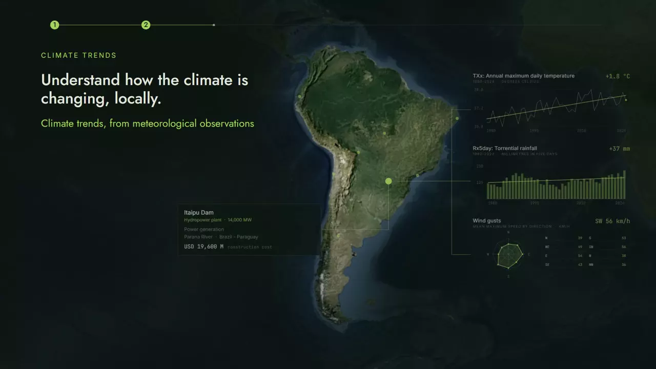 Climate Risk: Cómo está cambiando el clima, en cada lugar.